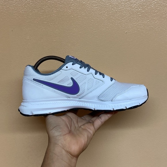 Nike Downshifter 6 White Purple Grey - Picture 11 of 16